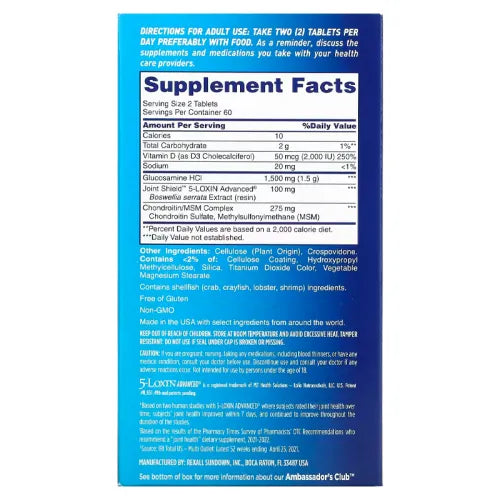 Osteo Bi flex Triple Strength-  120 Tablets.